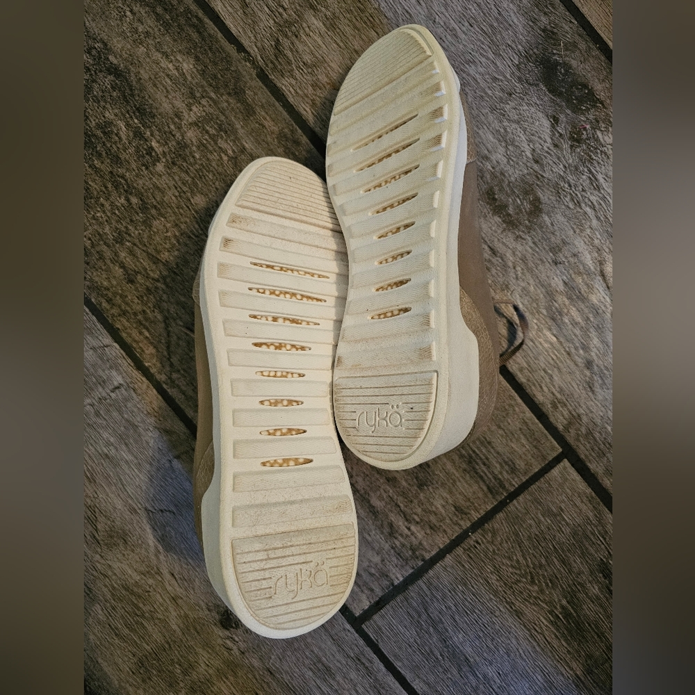 Ryka Taupe and gold sneakers! - Picture 3 of 3